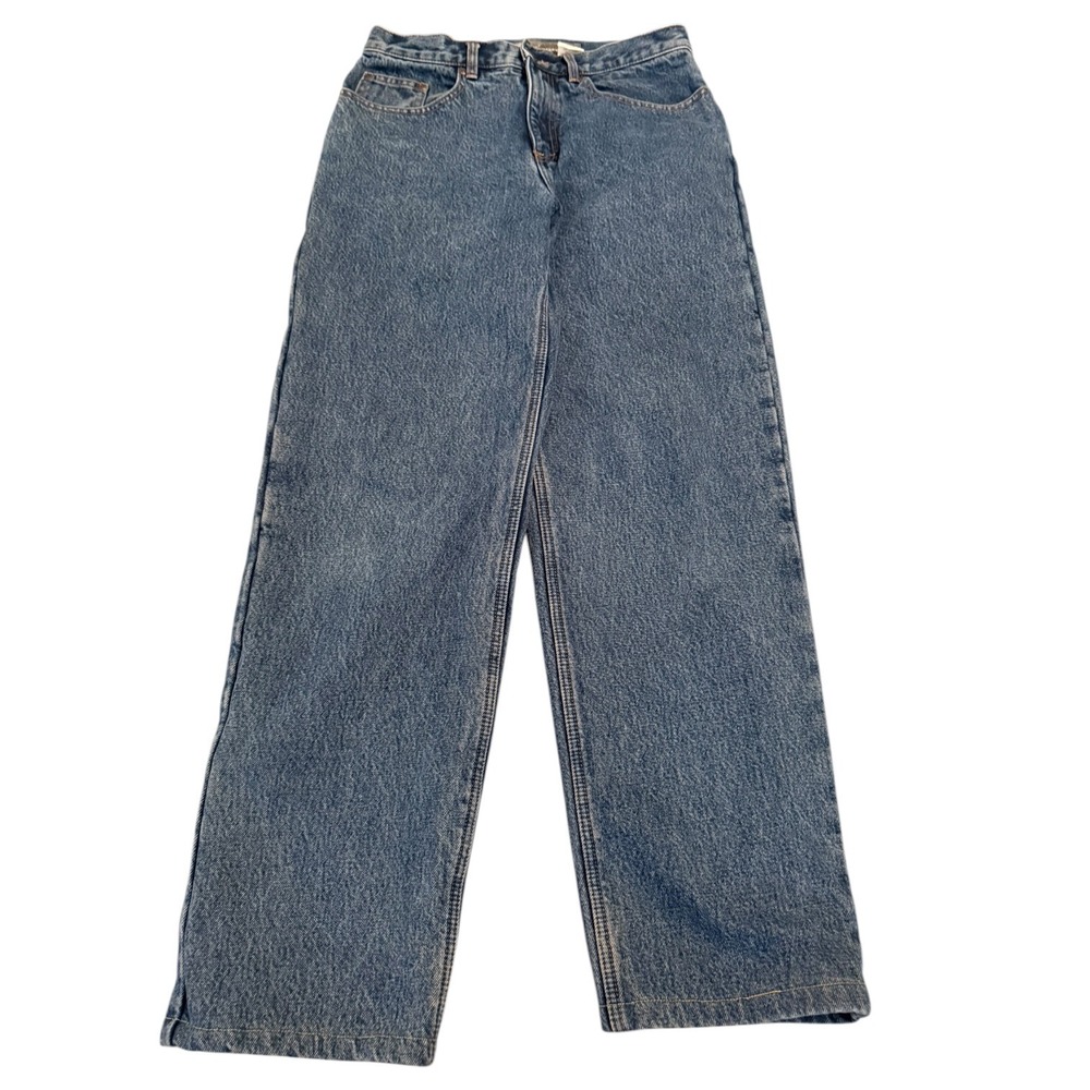 Eddie Bauer Mens Flannel Lined Relaxed Fit Jeans Blue Medium Wash‎ 31x34 Outdoor